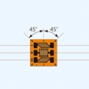 KYOWA廣州代理KYOWA  應(yīng)變片 3軸平面配置應(yīng)變片KFG-2-120-D3-11 KFG-2-120-D3-11 共和