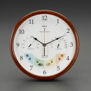 喜一 ESCO EA798CN-10 直徑270mm掛時計(jì)(溫度?濕度計(jì)付) 廣州藤野代理