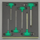 喜一 ESCO EA612TB-6 ６本組Ｔ型六角棒レンチセット 廣州藤野代理