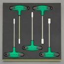 喜一 ESCO EA612TB-5 ３本組[BOX]ドライバーセット 廣州藤野代理