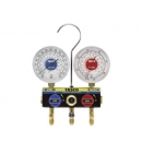 TASCO TA120WH R22 R12 R502用ボールバルブ式ゲージマニホールド