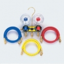 TASCO TA120A-2 R22 R12 R502用サイトグラス付スリーゲージマニホールドキット