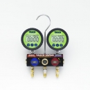 TASCO TA124DW-2 R404A R407C R134a用ボールバルブ式デジタルゲージマニホールドキット