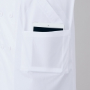 日本亞速旺 ASONE AL-MSD ASONE白大褂 （大口袋?男用）アズラボ白衣 LAB COAT 2-9412-01