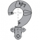 日本鬼頭電動葫蘆 KITO  L5BL016-50011 キトー　ＬＢ０１６用　Ｌ５形ウエフック組　造船用