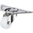 HAMMER CASTER 錘牌 腳輪220S-N50-鏈球全不銹鋼角S型自由尼龍車50mm