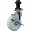 HAMMER CASTER 錘牌 腳輪454ENN65-鏈輪管子插入SP付尼龍車