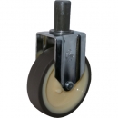 HAMMER CASTER 錘牌 腳輪420 EKRUR100-鏈條安裝固定聚氨酯車