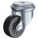 HAMMER CASTER 錘牌 腳輪 40YR50-鏈輪螺栓插入孔式自由橡膠車