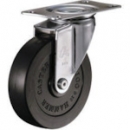 HAMMER CASTER 錘牌 腳輪40E-R100-鏈輪腳輪自由橡膠車100mm