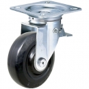 HAMMER CASTER 錘牌 腳輪 400F0SRD125-鏈球方向限制橡膠車