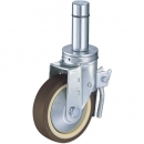 HAMMER CASTER 錘牌 腳輪 505 SKUB150-鏈球腳手架用差込聚氨酯B車(chē)