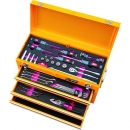 KTC 京都 SK 35119 XY-KTC2019SK棘輪組合扳手采用標準特別色組套（黃色）（發泡托盤型）