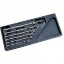 KTC 京都 TNTM106H-內(nèi)普拉斯直發(fā)標準海克斯眼鏡扳手組[6本組]