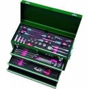 KTC 京都 SK 35119 XGR-KTC2019SK棘輪組合扳手采用標準特別顏色組套（綠色）（發泡托盤型）