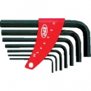 KTC 京都 HL107-KTCL型六角棒扳手組合[7本組]