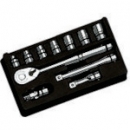 KTC 京都 NTB 411-NEPRIS 12.7sq.套筒扳手套件〔11點〕（六角插口7個組）