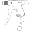 日本FURUPLA 富如拉 66-B全塑料零件手槍主體套裝藍色（#705?#715用）