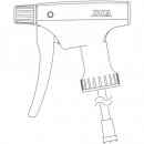 日本FURUPLA 富如拉 277-Y全塑料零件手槍主體組黃色（#500用）
