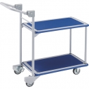 日本中山 TRUSCO   104NHS   　プレス製臺車　ドンキーカート　２段式片袖タイプ７４０×４８０　ハンドストッパー付