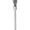 日本中山 TRUSCO   53E-2   　エンド型ブラシ　硬鋼線　線０．１Ｘ筒徑Φ５Ｘ軸Φ３