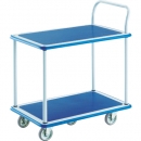 日本中山 TRUSCO   104N5   　プレス製臺車　ドンキーカート　２段式片ハンドル５輪車