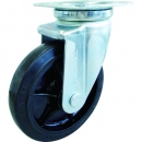 日本中山TRUSCO  TYNWRJ-150  高調(diào)用通用腳輪φ150橡膠車