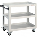 日本中山TRUSCO  DLW-773W  德魯芬貨車750X500橡膠車輪W色