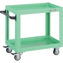 日本中山TRUSCO  DLW-662U YG  德魯芬旅行車600X400聚氨酯車輪YG顏色