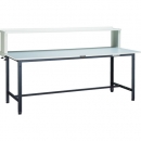 日本中山TRUSCO__RAE-0945YURB DG__RAE型工作臺(tái)900X450XH740帶貨架的深灰色顏色