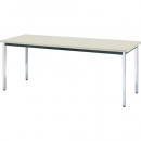 日本中山 TRUSCO 4989999766516 會議用表-布爾架無角腳1200×750×700象牙