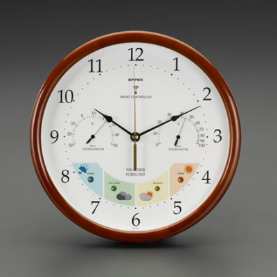 喜一 ESCO EA798CN-10 直徑270mm掛時(shí)計(jì)(溫度?濕度計(jì)付) 廣州藤野代理