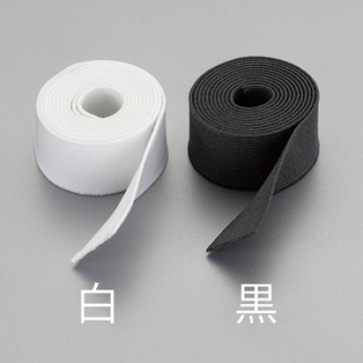 喜一 ESCO EA628PV-101 10mmx2m平織ゴム(黒) 廣州藤野代理