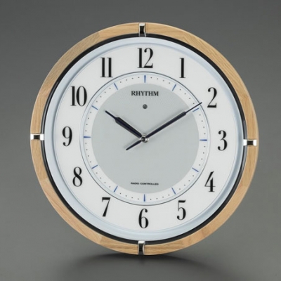 喜一 ESCO EA798CB-19B 直徑360mm[電波]掛時計?ソーラー電源 廣州藤野代理