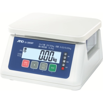 AND 艾安得 SJ30KWP交易、證明用（已檢定品）防塵、防水數碼秤
