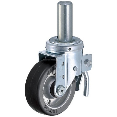 HAMMER CASTER 錘牌 420 EA-N125-BAR01-鏈球E系列扭入型自由尼龍車125mm