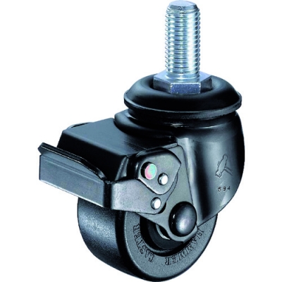 HAMMER CASTER 錘牌 腳輪5545HA-NRB75-BAR01-鏈球低地板式重載用螺絲式SP付尼龍車(chē)B裝75mmM20XP2.5