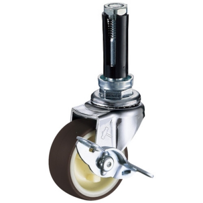 HAMMER CASTER 錘牌 腳輪451EUUR50-鏈輪管子插入SP付聚氨酯車(chē)