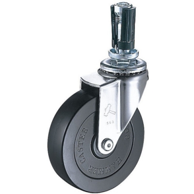 HAMMER CASTER 錘牌 腳輪 406EG-RDB125-鏈球管子插入橡膠B車