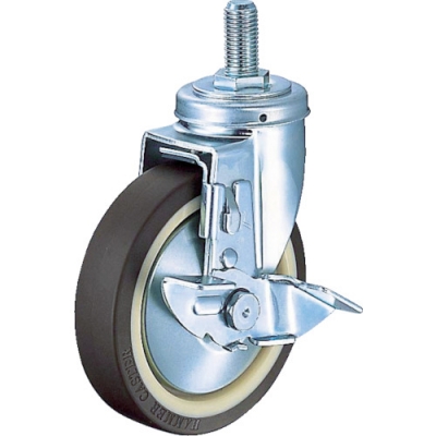 HAMMER CASTER 錘牌 腳輪413 SA-UB100-BAR01-鏈球S系列扭入自如SP付聚氨酯B車100mm