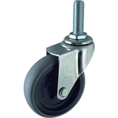HAMMER CASTER 錘牌 腳輪-420 EA-L50-HAMMER CASTER 錘牌 EA系列旋轉自如PP輪彈性體卷車50mm