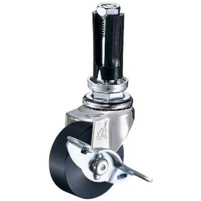 HAMMER CASTER 錘牌 腳輪41252 EUMC40-鏈輪管子插入SP付MC尼龍車(chē)