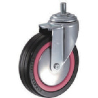 HAMMER CASTER 錘牌 腳輪420 MARB 125-鏈輪螺紋橡膠B車(chē)125M12
