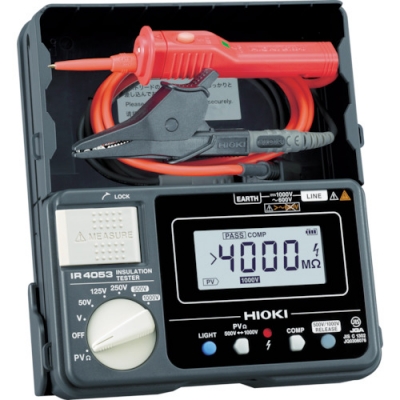 HIOKI 日置 IR4013-10 SEISEKI TRACETUKI HIOKI測定儀IR 4013-10成績表、TRASE付