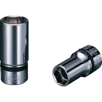 KTC 京都 NB3M-16-內普拉斯9.5sq.半深插口（六角）16mm