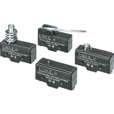 OMRON 歐姆龍 Z-15GW54-B微動(dòng)開(kāi)關(guān)鉸鏈滾柱形螺絲緊固端子