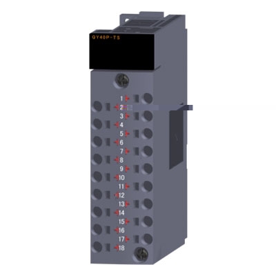 日本三菱 mitsubishi  QY40P-TS  PLC模塊 QY40P-TS晶體管漏型輸出模塊 QY40P-TS  彈簧夾端子臺連接型模塊