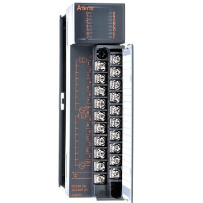日本三菱 mitsubishi  A1SY10  Ans系列輸出模塊A1SY10  16點AC240VDC24V 2A繼電器輸出模塊A1SY10