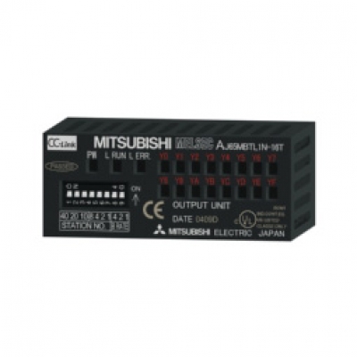 日本三菱 mitsubishi  AJ65MBTL1N-16T  cc-link模塊 AJ65MBTL1N-16T  嵌入式16點05A晶體管漏型輸出