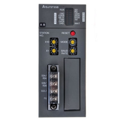 日本三菱 mitsubishi  A1SJ72T25B  PLC模塊A1SJ72T25B  MELSECNETB模塊遠程站A1SJ72T25B